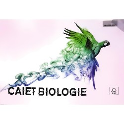 Caiet Biologie, 24 file, format A5