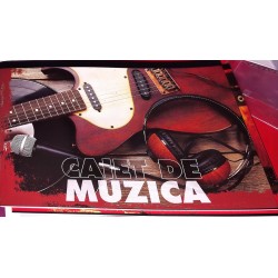 Caiet Muzică 24 file, copertă color tematică, Paperland, format A5